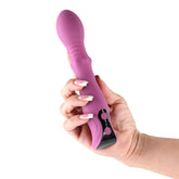 Lust N Dreams Cadence Blush 18.2 Centimeter USB Rechargeable Thrusting and Sliding Vibrator DONGS Thrusting